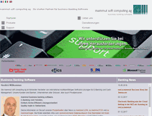Tablet Screenshot of mammut-soft.ch
